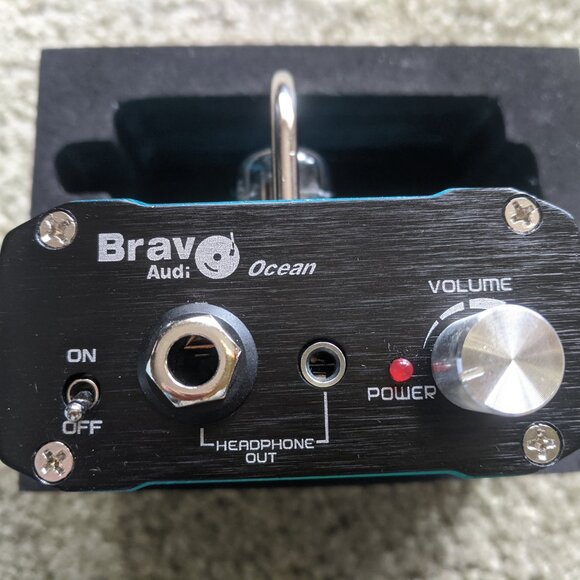 Bravo Audio Ocean Mini Valve Tube Headphone AMP Amplifier w/ AC Adapter & Cable - Picture 7 of 10